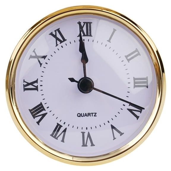 3.14inch/ 80mm Round Quartz Clock Insert, Clock Movement Insert,Roman Numeral