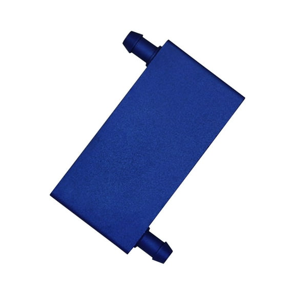 3.15x1.57x0.47in Aluminum Water Cooling Block Computer CPU Liquid Water Heatsink for Laptop Industrial
