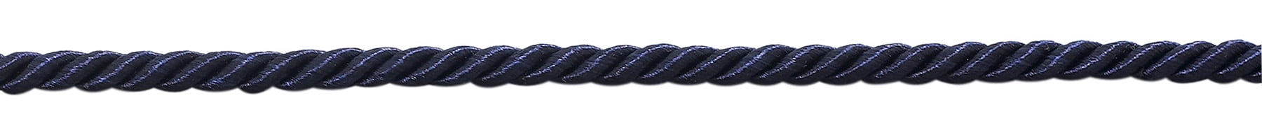 DecoPro Blaugrünes Dekoseil 5mm – 1 Yard (91cm), Polyester Mit Baumwollfüllung, Für Basteln & Deko