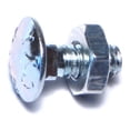 thumbnail image 1 of 3/16"-24 x 1/2" Zinc Plated Steel Coarse Thread Carriage Bolts (24 pcs.), 1 of 1