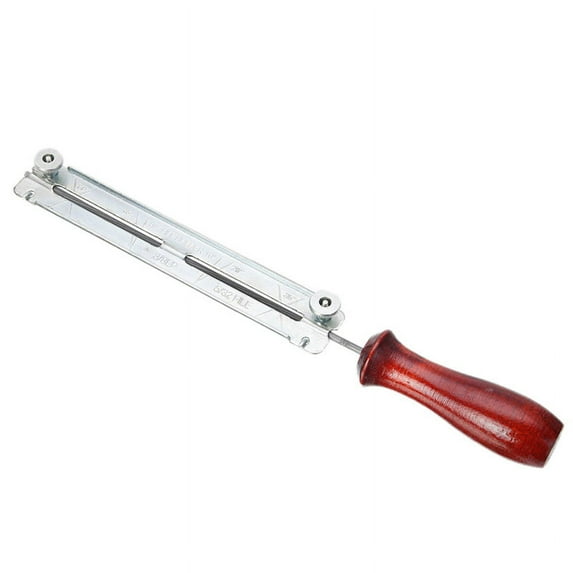 3/16" 4.8mm Round Flat Sharpening Sharpener Force File Files Holder Handle Kit Chainsaw Chain Tools