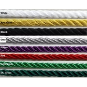 3/16 5mm Twist Cord Rope Trimming - 18 Continuous Yards - MADE IN USA!