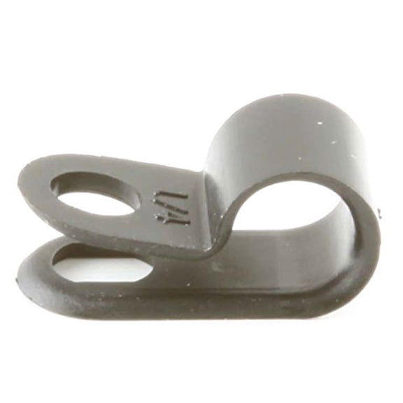 3/16" Black Nylon Cable Clamps - (pack of 50)