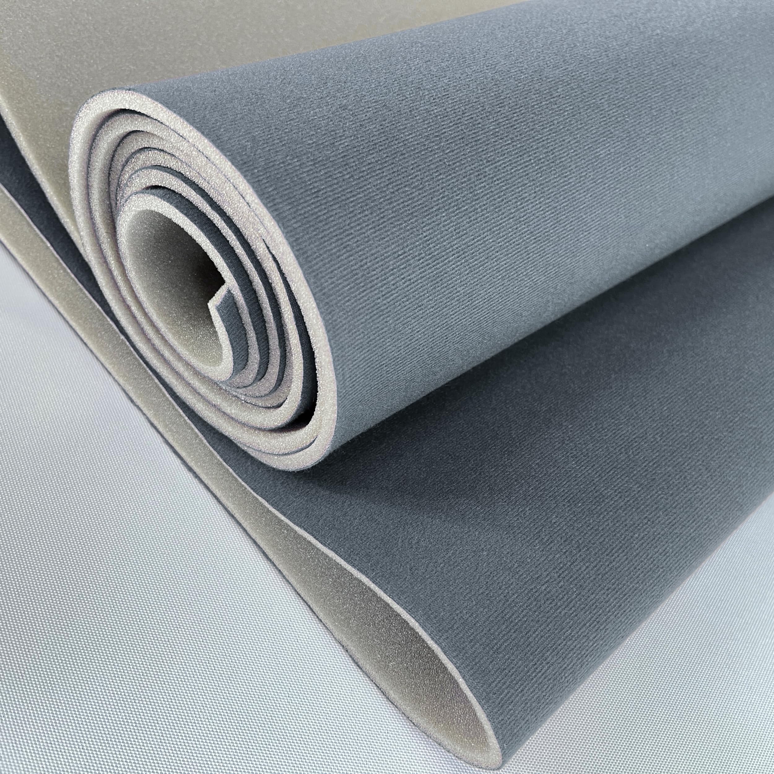 3/16" Cloth Foam Backed Fabric 60" Wide Automotive Headliner — OEM-Style Cloth | DIY headliner repair, heat resistant auto cloth, auto trim supplies, Ceiling liner| Sold by Continuous Yard (Charcoal)