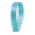 thumbnail image 1 of 3/16" Double Face Satin Picot Ribbon Feather Edge 50 Yds-Blue Mist, 1 of 1