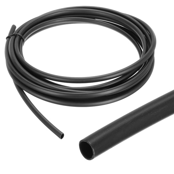 Uxcell 3/16" Heat Shrink Tubing Waterproof 4:1 Dual Wall Marine Adhesive Lined Industrial Heat Shrink Tube Wiring Wrap 10ft Black