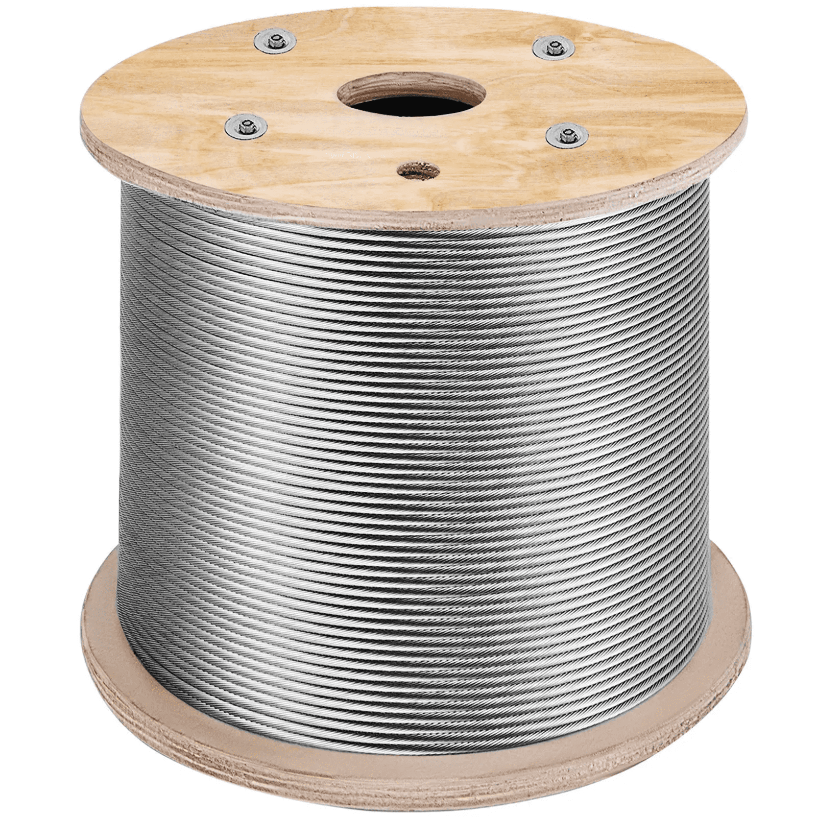3/16 Inch 7x19 Strand T304 Stainless Steel Braided Aircraft Cable 500FT ...