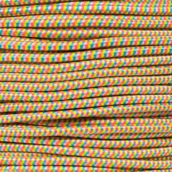 3/16 Inch Shock Cord - BIRTHDAY CAKE -25 Feet