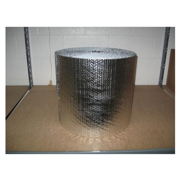 3/16" Insulated Metalized Mylar Double Bubble, 16" X 125' Per Roll