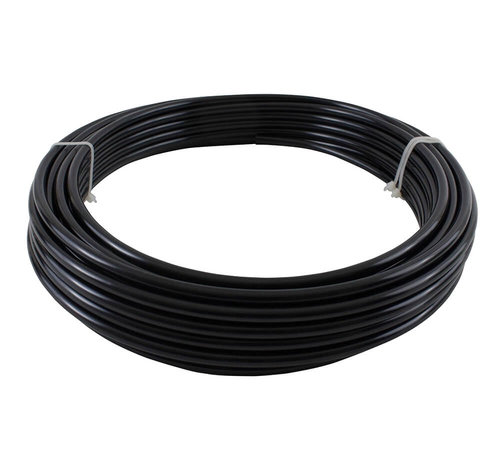 3/16" OD x 50' SAE J844 Black Nylon Air Brake Tubing DOT Compliant - Pneumatic Nylon Air Line Hose for Air Brake System