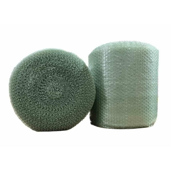 3/16" Recycled Small Bubble Cushioning Wrap Padding Roll 600'x 12" Wide 600FT