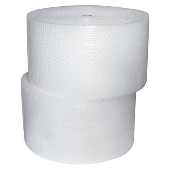 3/16" Bubble Cushioning Wrap Padding Roll, 700' Length x 12" Width, 2 Rolls