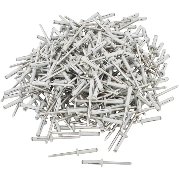 3/16 Small Head Aluminum Exploding Rivets Box/250, White