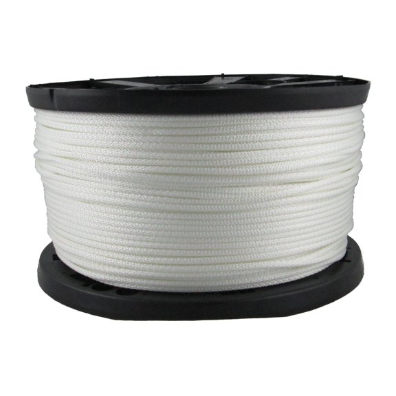 3/16" Solid Braid Polyester Utility Rope 1000 Ft Spool