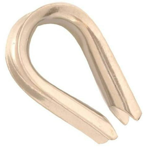 3/16" Stainless Steel Light Duty Wire Rope Thimbles T76