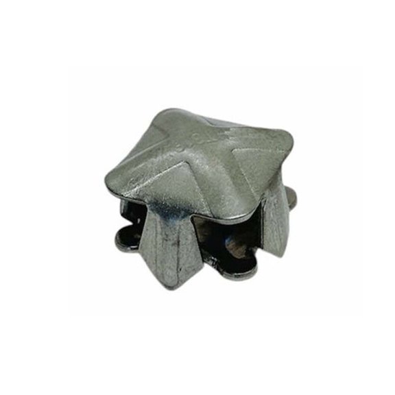 3/16" Stainless Steel T316 Wire Rope Net Star Clip Marine Boat Wire Net Clip