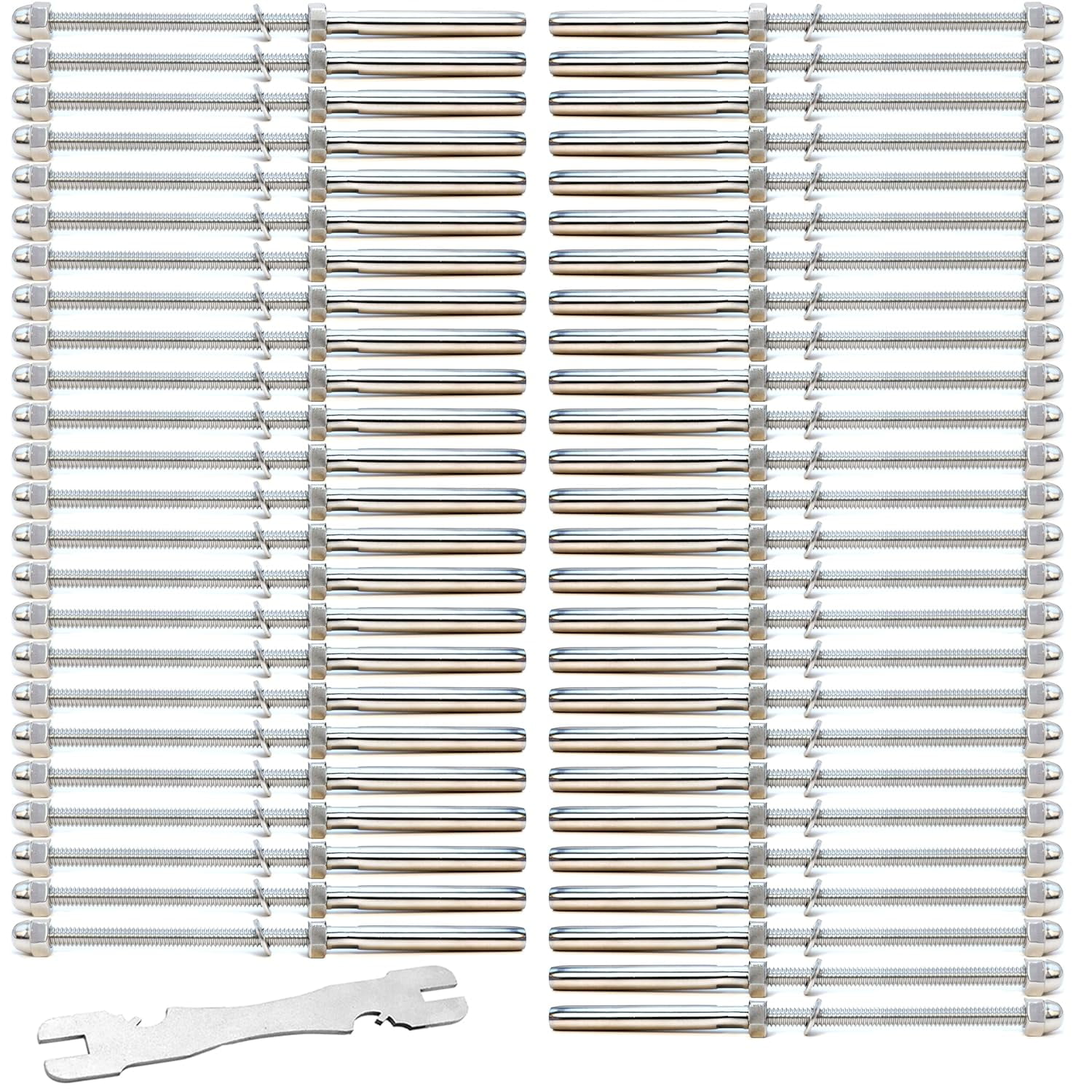 3/16 T316 Stainless Steel Cable Railing Hardware,Cable Railing System ...