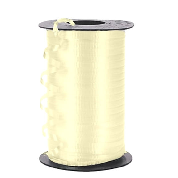 3/16" Wedding Balloon Curling Crimped Ribbon -Ivory