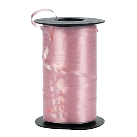 3/16" Wedding Balloon Curling Crimped Ribbon -Pink