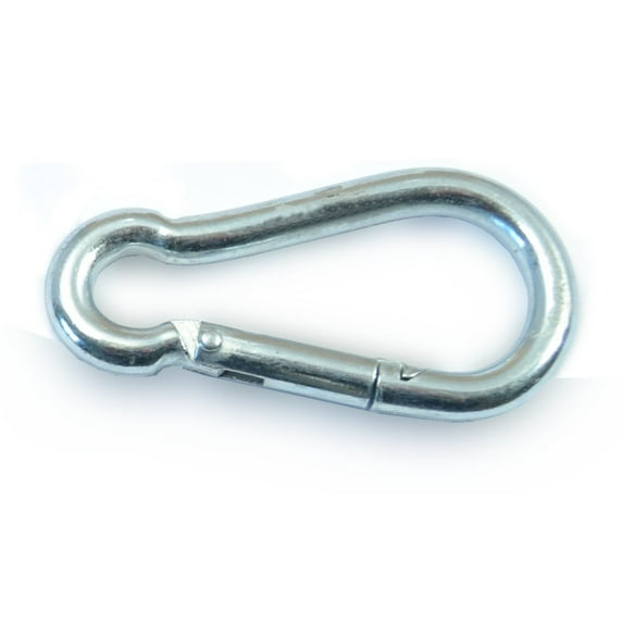 3/16" Zinc Plated Steel Safety Hooks (10 pcs.)