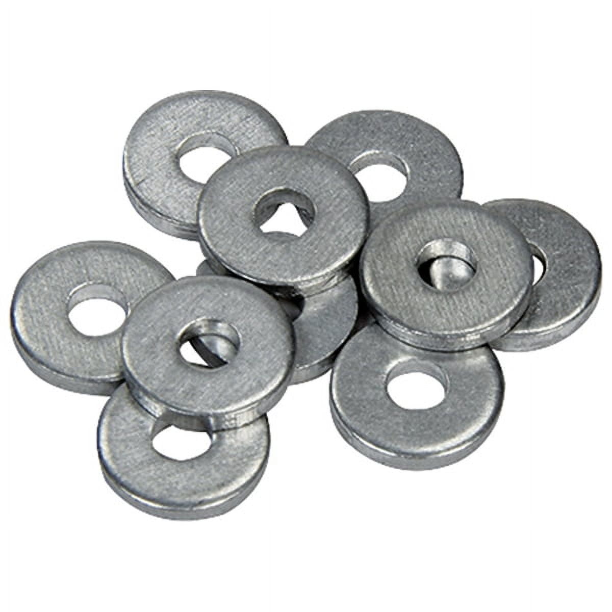 3/16 in Back Up Washers 50 Pack Aluminum Pop Rivets 1/2 in OD