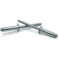thumbnail image 1 of 3/16" x .06"-.25" (#64) Countersunk Blind Rivets / All Steel / Zinc - 5000 Piece Carton, 1 of 1