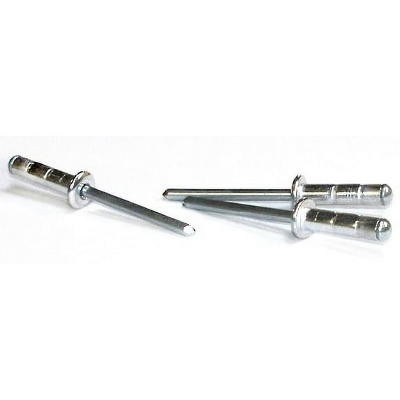 3/16" x .062"-.250" Dome Head Multi-Grip Rivets / Aluminum Body / Steel / Zinc Mandrel - 5000 Piece Carton