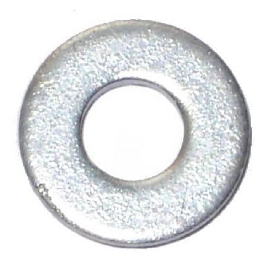 3/16" x 1/4" x 9/16" Zinc Plated Grade 2 Steel USS Flat Washers FLWSRS-064