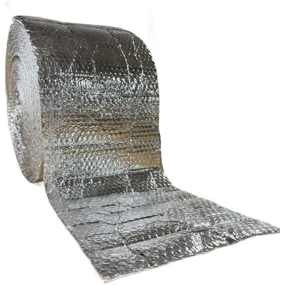 3/16" x 125' Reflective Bubble Cushioning Wrap Roll Thermal Insulation 12" x 125'