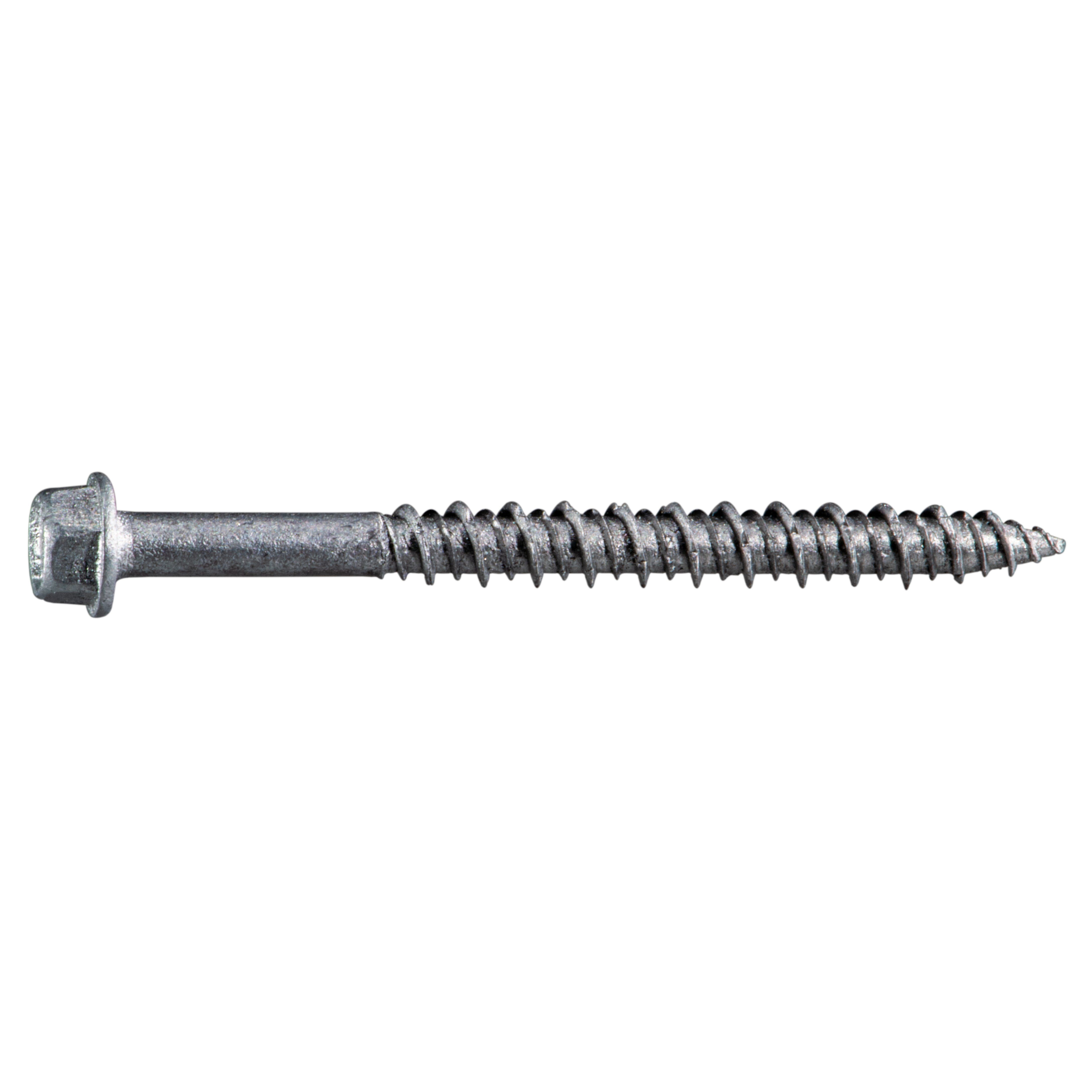 3/16" x 2-1/4" 410 Stainless Star Hex Head Masonry Screws (50 pcs.)