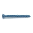 thumbnail image 1 of 3/16" x 2-1/4" Blue Ruspert Coated Steel Star Drive Flat Head TorqueMaster Masonry Screws, 1 of 1