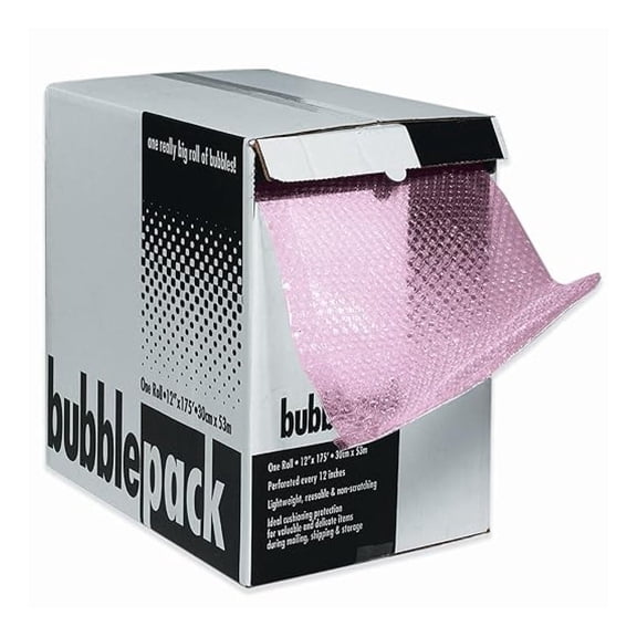 3/16" x 24" x 175' Anti-Static Bubble Dispenser Pack