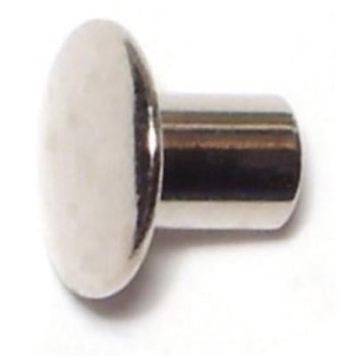 3/16" x 5/16" Zinc Plated Steel Tubular Rivets TRIVT-094 (60 pcs.)