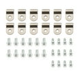 thumbnail image 1 of 3/16in Stainless Steel Single Line Clamps 12Pk, 1 of 5