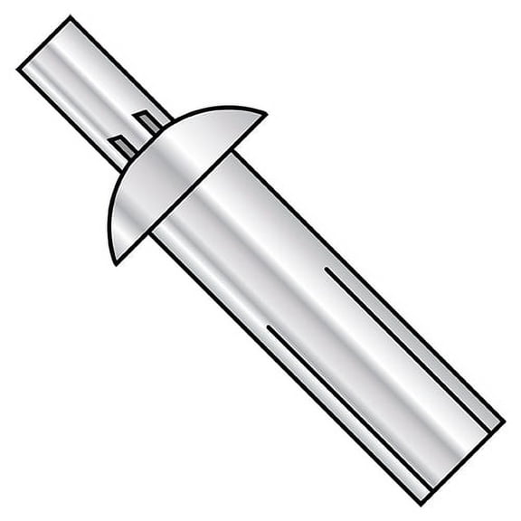 3/16X5/8 Universal Aluminum Drive Rivet (Pack Qty 1,000) BC-10625AUA