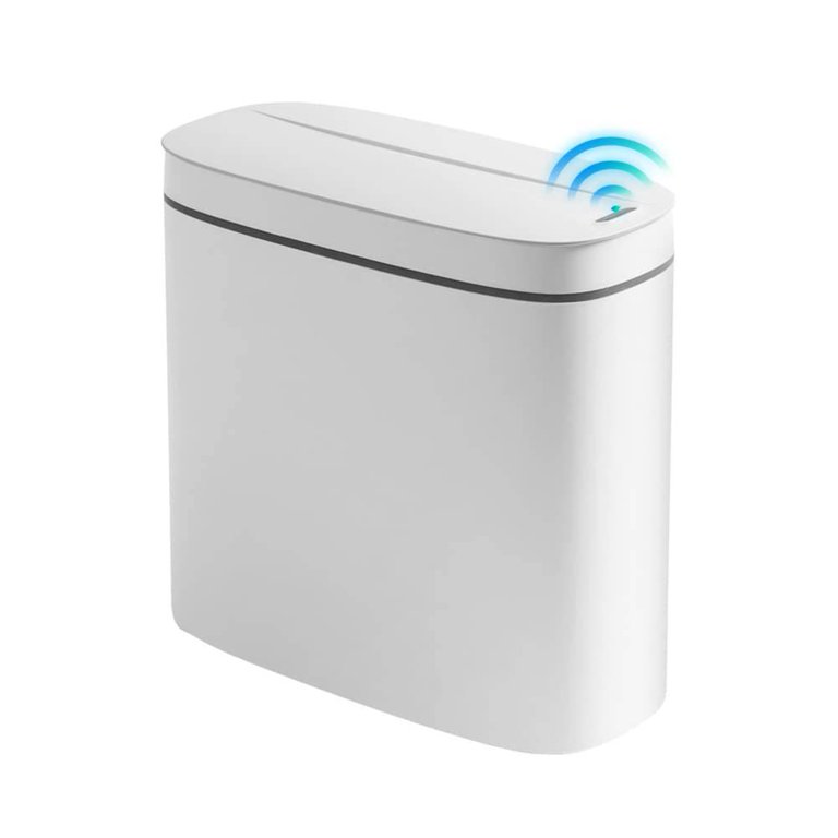 12L Smart Sensor Garbage Bin Bathroom Toilet Trash Can Automatic Waterproof