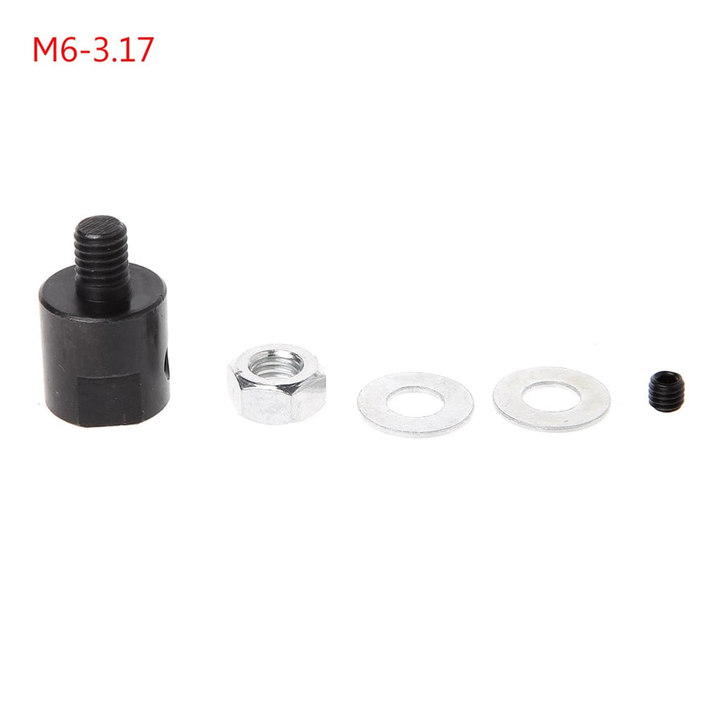 3.17mm Axle Motor Shaft Coupler Sleeve Saw Blade Coupling Chuck Adapter