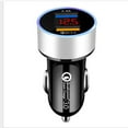 thumbnail image 1 of 3.1A Dual USB Car Charger adapter 2 Port LCD Display 12-24V Socket, 1 of 6