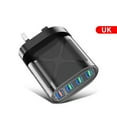 thumbnail image 1 of 3.1A USB Phone Charger Portable 4 S9 Phone Chargers Fast Charging My Phone Number Has Changed Charging Plug in for Multiple Devices C Charger Cable Fast Charging Wall Phone Chargers with Multiple, 1 of 7