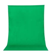 3*1m Green Screen Backdrop for Photography, Soft Pure Chromakey INS TIKTOK Green Screen Background Sheet for Zoom, Polyester Cloth Fabric Curtain