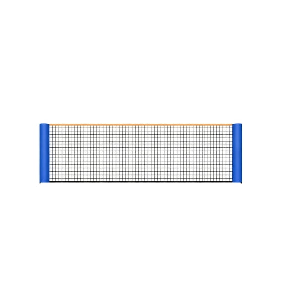 3.1m Sports Training Standard Badminton Net and Volleyball Net, Easy to Install Outdoor Tennis Net Structure, Net Only,Blue - 310CM