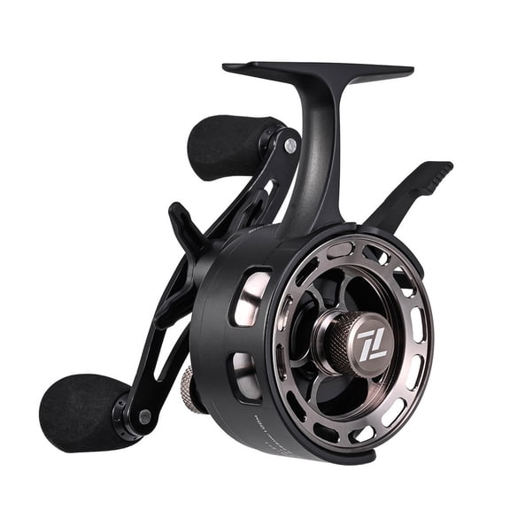 3.2:1 Gear Ratio 3+1 bearing Inline Ice Fishing Reel with Drop System
