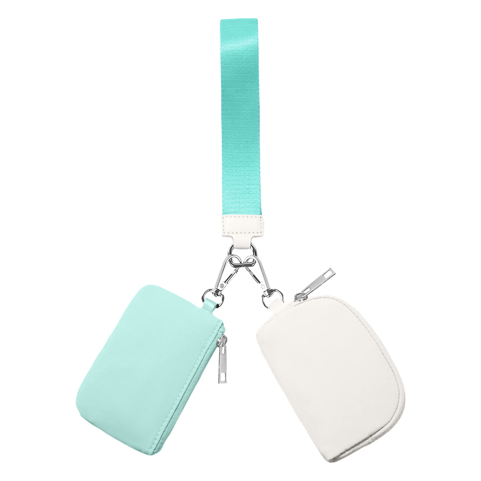 3/2/1PCS Keychain Wallet Mini Zip Around Wristlet Wallets For Women ...