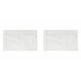 thumbnail image 1 of 3/2/1PCS White Cotton Classic Rug Bath Mats Absorbent Cotton Hotel Spa Shower Bathtub Mats [Not A Bathroom Rug] Machine Washable Shower Bathroom Floor Towel, 1 of 9