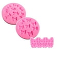 thumbnail image 1 of 3/2/1pcs Bows Silicone Fondant Mold Bow Chocolate Molds Sugar Candy Cake Craft Molds DIY Birthday Cake Decorating Cupcake Topper Polymer Clay Gum Paste, 1 of 5