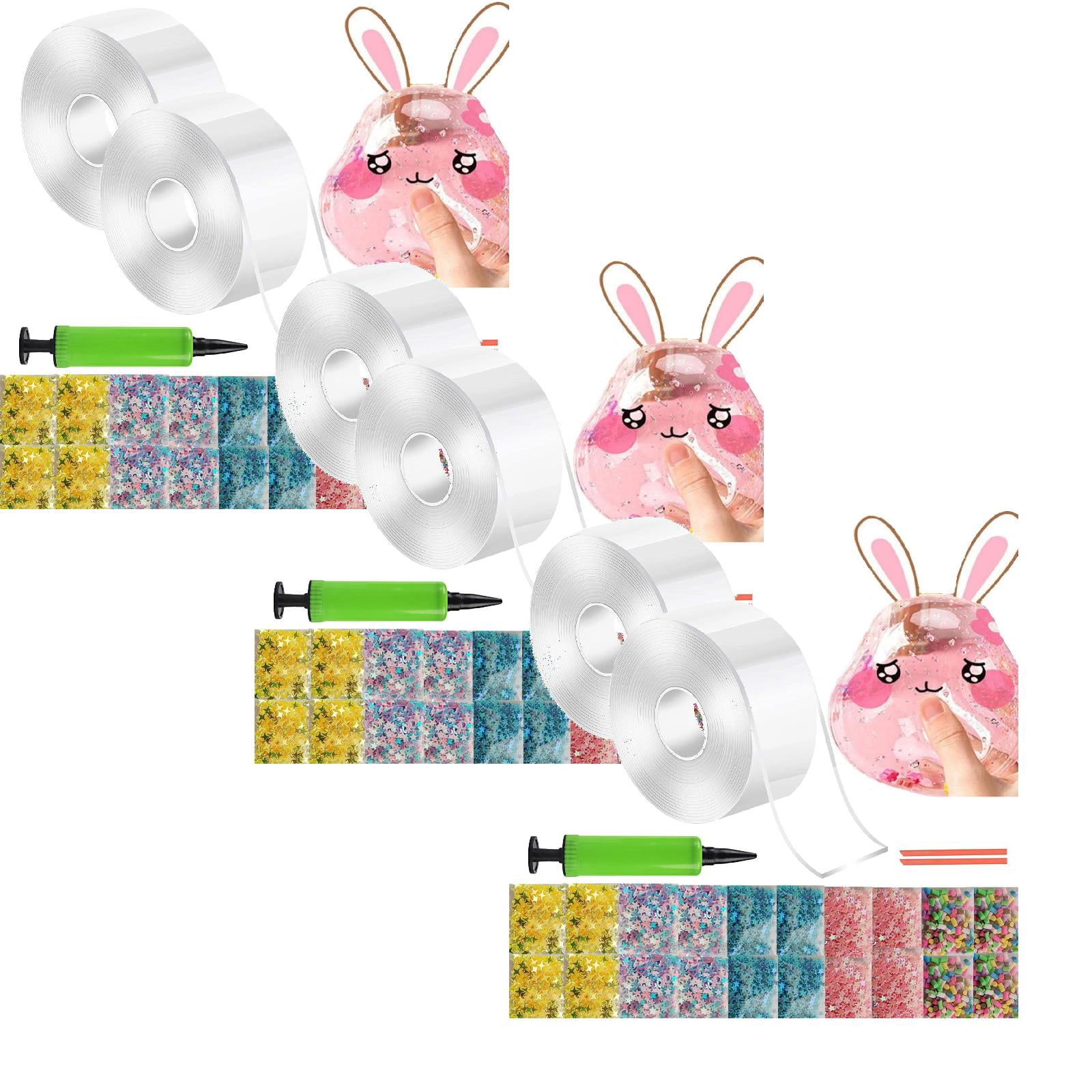 3/2/1pcs Nano Tape Bubble Kit for Kids Nano Double Sided Adhesive