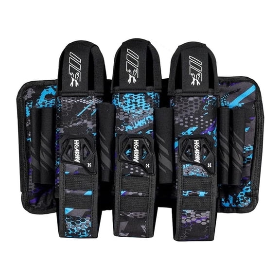 3+2 Eject Paintball Harness Pod Pack - Poison