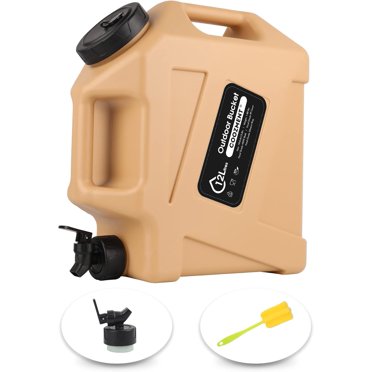 Aazon.co: 5 Gallon Caping Water Jug,Caping Water Container With Spigot,BPA-Free Ilitary