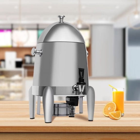 3.2 Gallon Commercial Juice Dispenser Cold Hot Beverage Ice Drink Dispenser