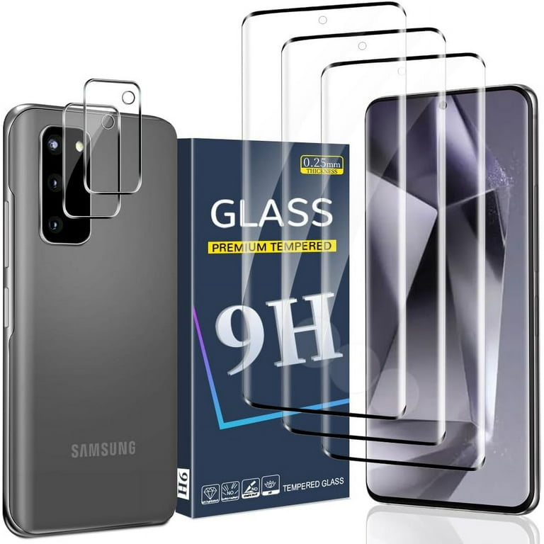 Glass Screen Protector Samsung S20 Plus Camera Protector 3+2